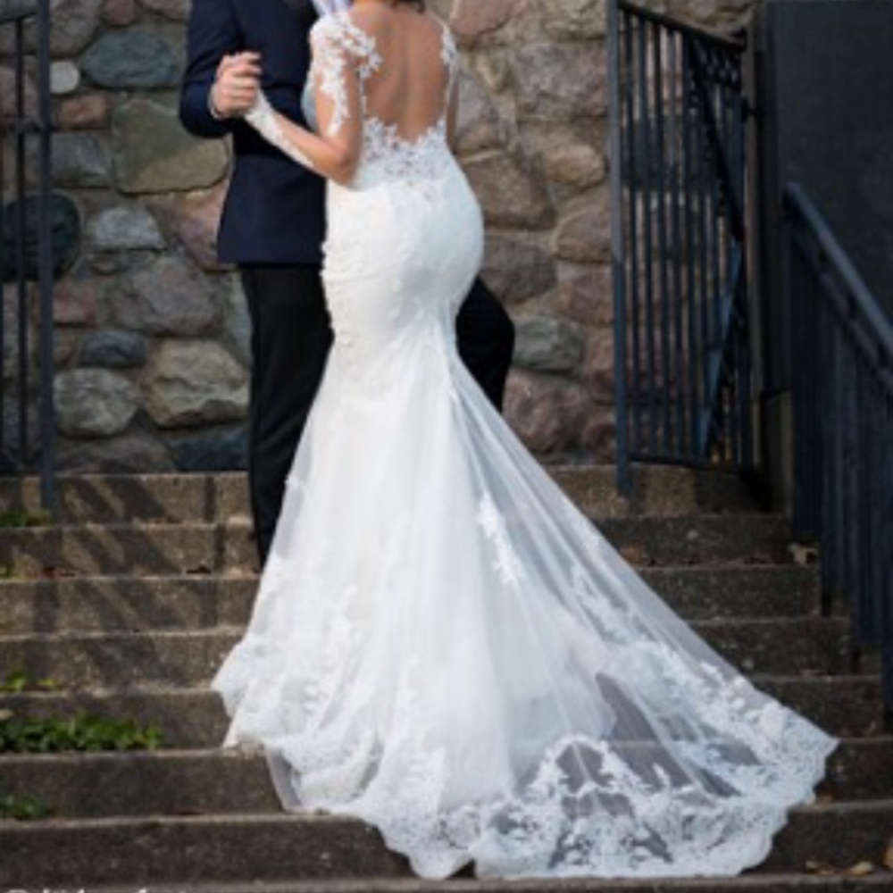 Ines Di Santo wedding dress